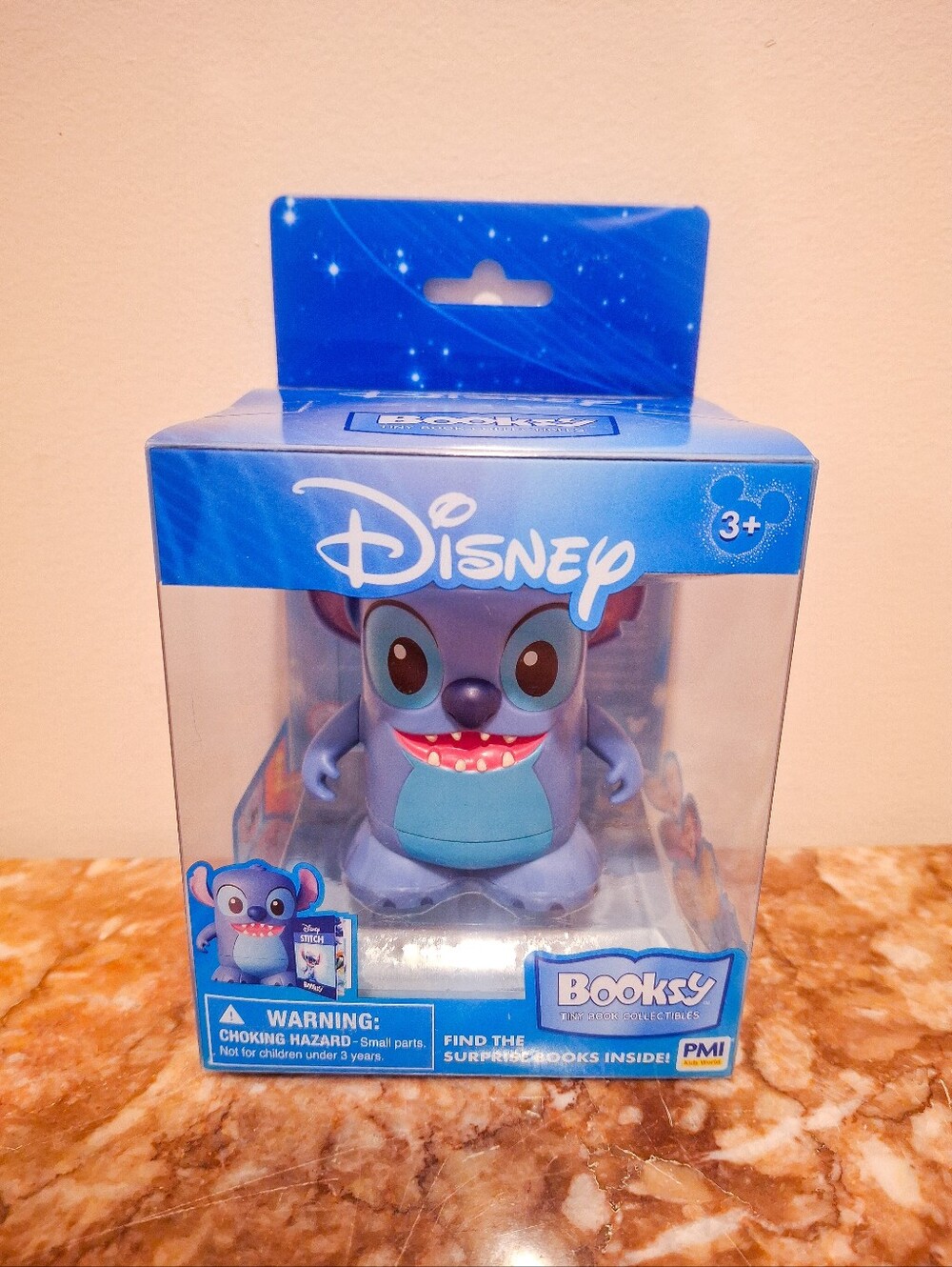 Disney Stitch Booksy Figure - Blue and Teal
